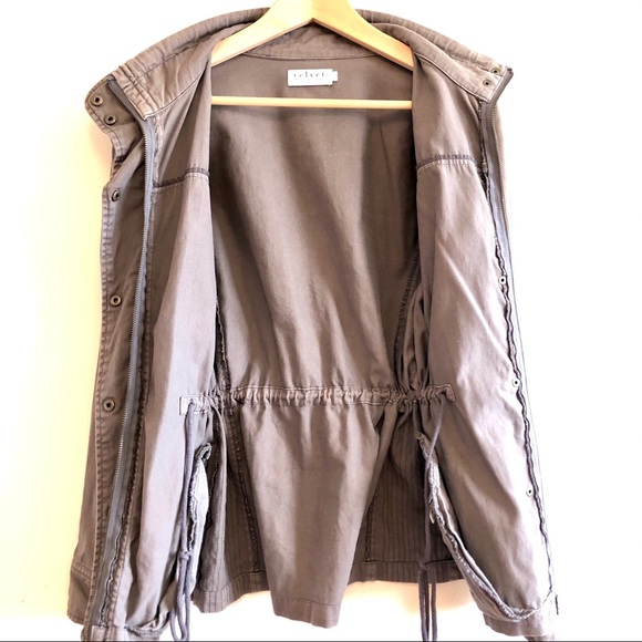 Velvet by Graham & Spencer army jacket - Picture 3 of 9